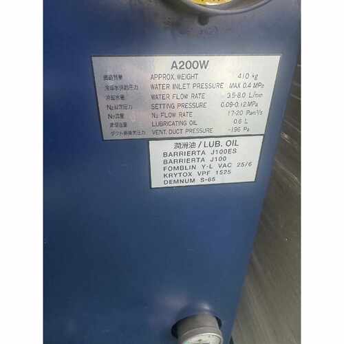 溢价-EBARAA200W真空泵带控制面板设备成色