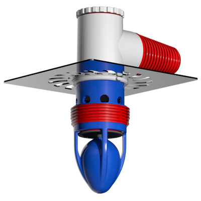万康洗衣机防反水防臭三通地漏