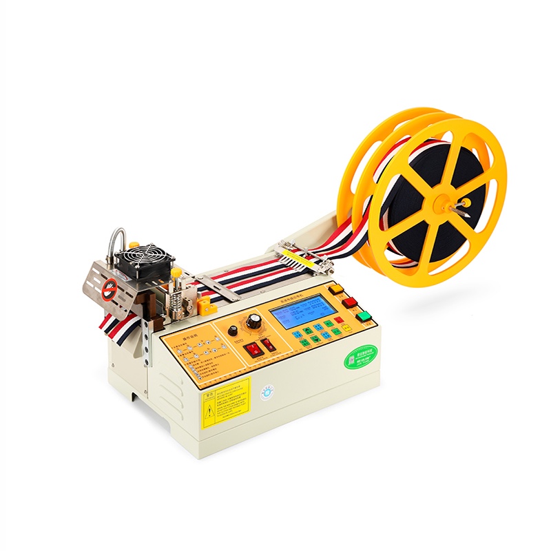 全自动切带机魔术贴织带拉链剪带机松紧带电脑冷热切带机切割机