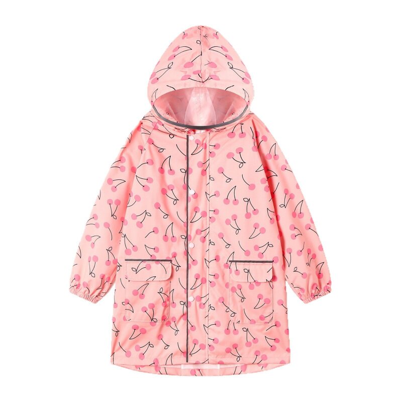 夏季连帽幼儿园长款防雨雨披