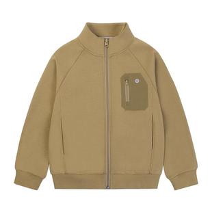 EBAER儿童春装外套2025新款男童休闲百搭棒球服女童开衫外套上衣