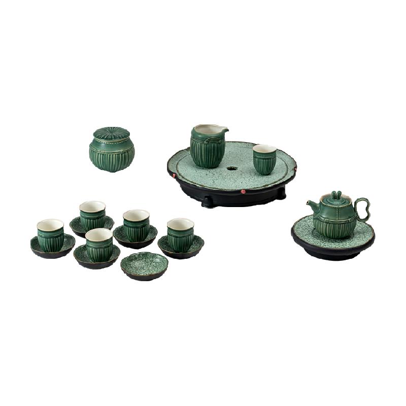 万仟堂唐宫茶宴联盟成套功夫茶具