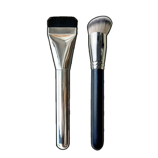 一字型平头/170粉底刷圆头不吃粉轻薄无痕底妆迷你遮瑕化妆刷新手