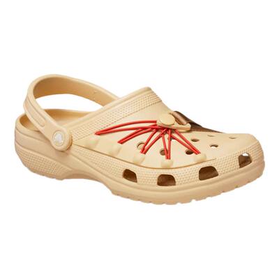 Crocs卡骆驰绑带装饰男女洞洞鞋