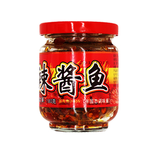 【小徐瓜瓜_辣酱鱼】湖南郴州特产香辣大冲辣椒酱鱼块下饭菜180g