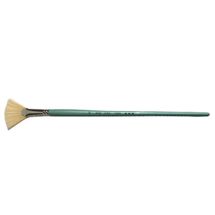 马蒂斯猪鬃扇形笔水粉画笔油画笔猪毛水粉笔单支小号丙烯颜料刷子