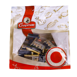 白俄罗斯进口斯巴达克精品袋装纯黑巧克力90%72%56%苦可可脂250克