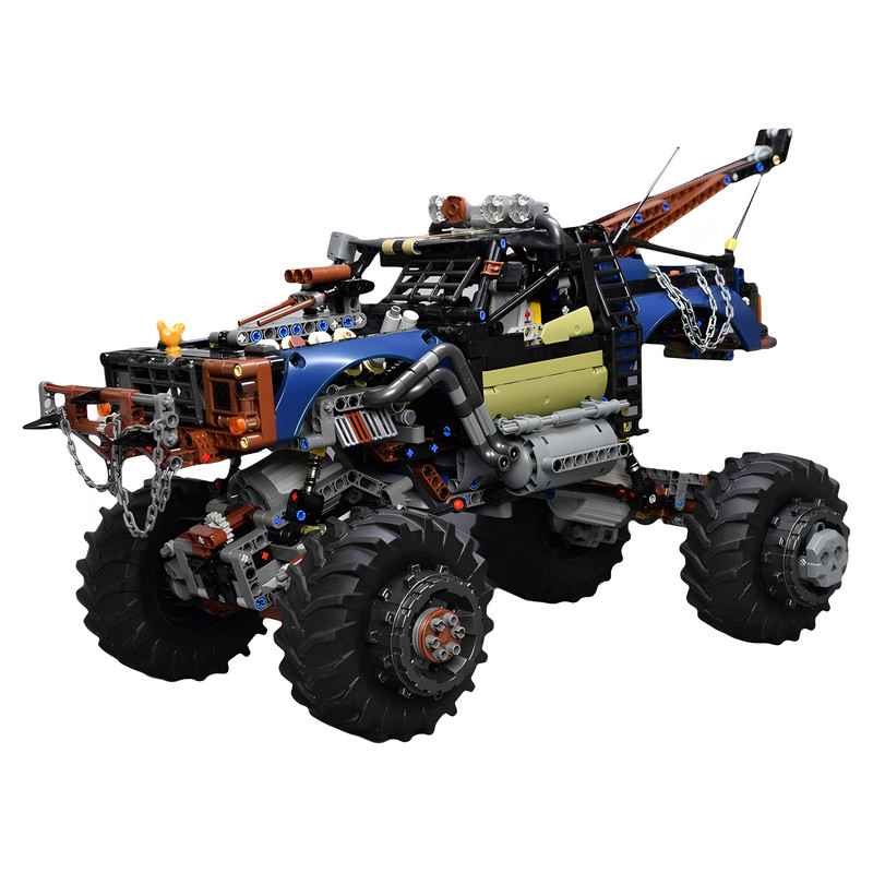 MOC-35305小颗粒越野车积木益智