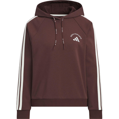 Adidas/阿迪达斯正品2025秋季款女士日常连帽套头耐穿卫衣KC0033