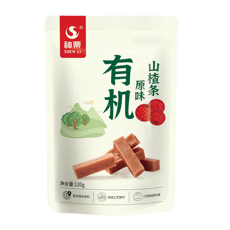 有机山楂条120g大规格配料表干净