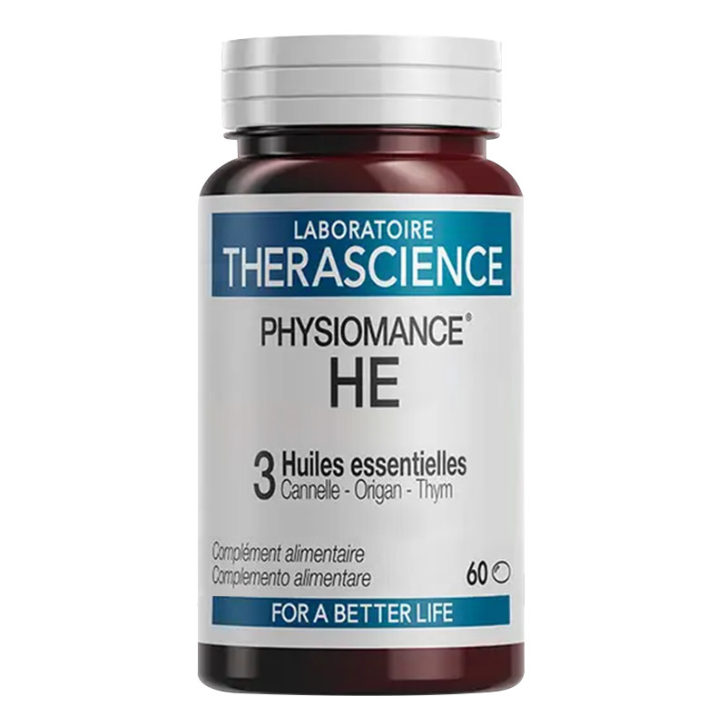 法国therascience德诺海科HE®精油锡兰肉桂牛至百里香肠道健康