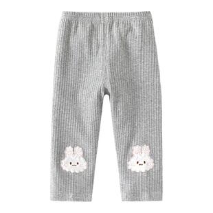 女童打底裤春装2026新款儿童公主休闲长裤小童洋气宝宝裤子春外穿