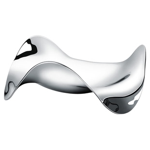 摩登MODERN欧式现代创意不锈钢干水果盘碟轻奢风家居客厅茶几摆件