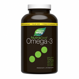 直邮 加拿大NutraSea野生深海鱼油omega3脂肪酸血脂血管240粒