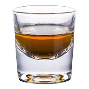 玻璃二两半白酒杯100毫升三两3两2两小酒杯啤酒洋酒125ml克家用
