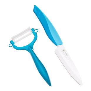 京瓷陶瓷水果刀日本削皮器果蔬刀刨刀辅食套装家用刀具kyocera