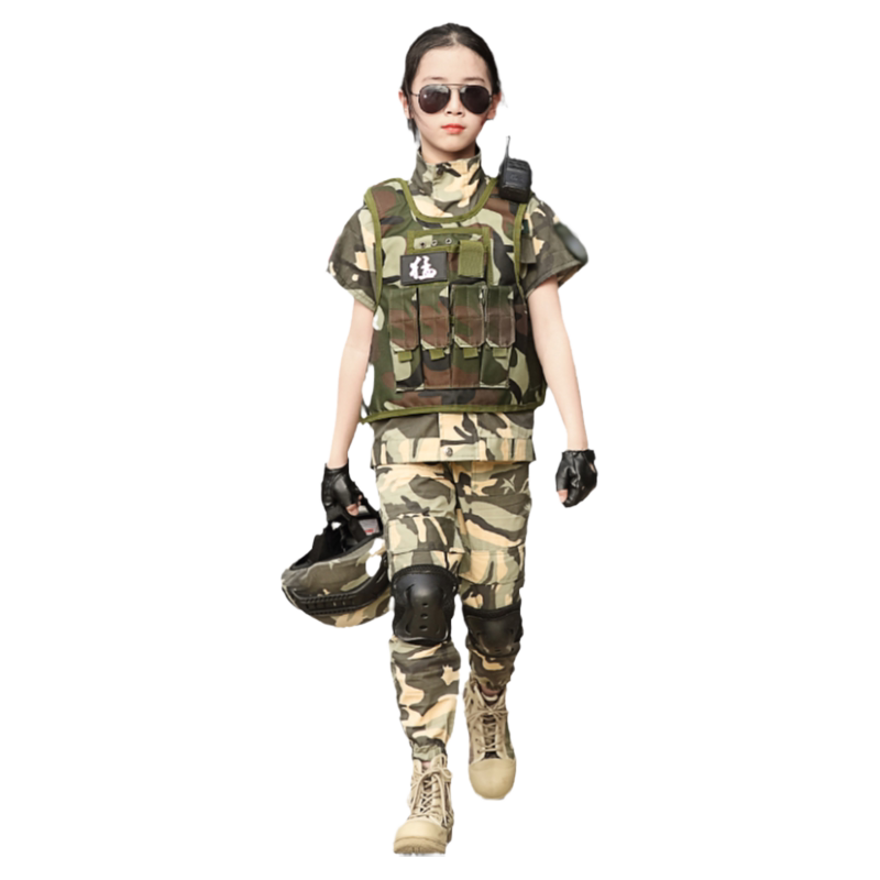 儿童新年礼物特种兵迷彩服