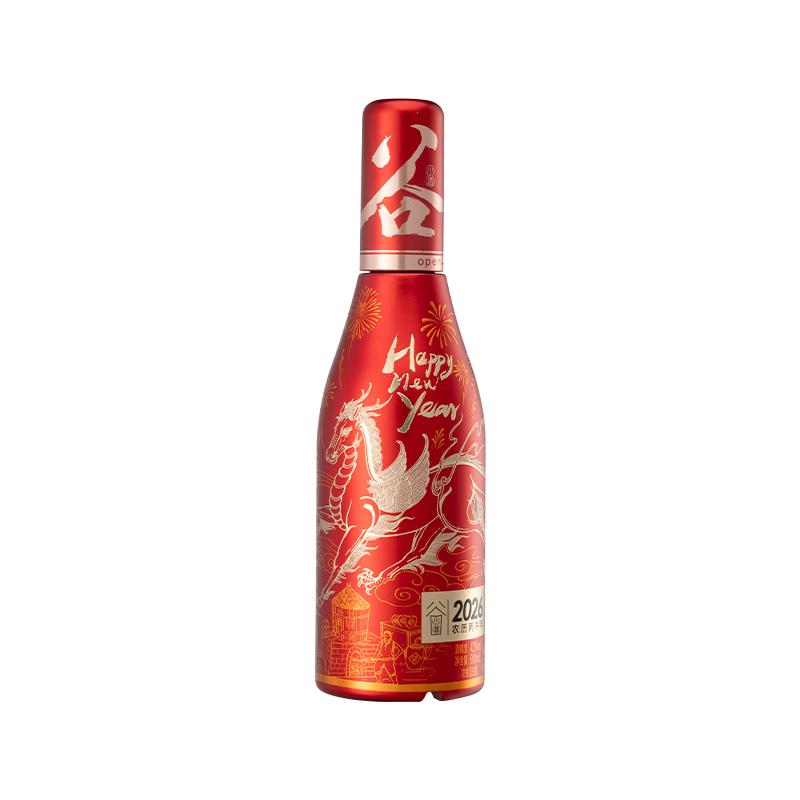 谷小酒马年新春纪念礼酒纯粮整箱