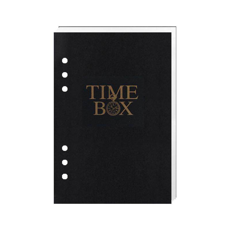 TIMEBOX活页本搭配内芯合集B5大号9孔A5中号A6小号6孔国产日本意大利横线条空白点阵方格纸替芯国标通用版本