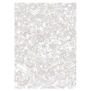 小红书同款控笔画图稿上班上学无聊偷懒解压描画练习临摹图描绘本