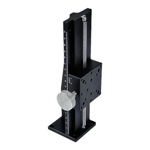 实验室Z轴升降台LWZ25-40-60-L100-L200齿轮齿条光学仪器精密微调