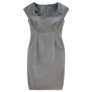 03/23 20点ohmyloli“老友记”灰色高质感收腰复古90s连衣裙