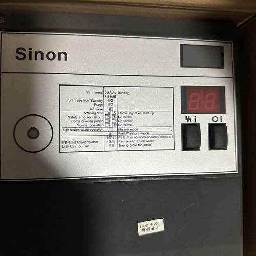 议价Shineng Scu460-5/1Lw3gb Combustion Control System Br New