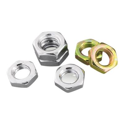 镀锌GB6172薄螺母幼牙薄型螺母