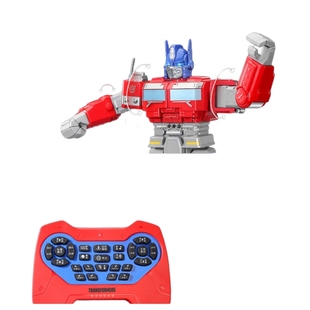 正版擎天柱遥控机器人智能互动高科技变形金刚手办男孩玩具礼物