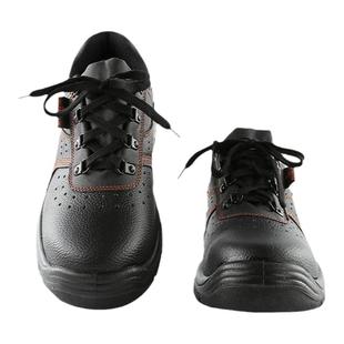 代尔塔劳保鞋301518安全钢包头防砸防穿刺皮面工作鞋耐磨防滑绝缘