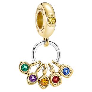 Pandora潘多拉奥莱漫威系列惊奇队长徽章串饰