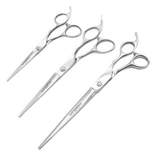 6/7/8寸专业正品理发师美发剪刀理发店专用剪子发型师专用平剪