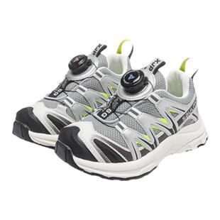 官网saulmnokids童鞋儿童登山鞋春秋男童运动鞋女童老爹鞋透气潮