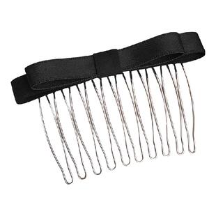 蝴蝶结刘海梳发夹女2025新款碎发整理神器造型发梳插梳发卡子头饰