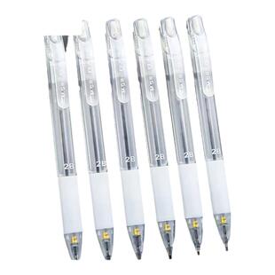 晨光透明2B涂卡笔考试专用试卷答题卡铅笔橡皮涂卡尺套装初高中小学生升学考试图卡笔高考中考自动笔文具用品