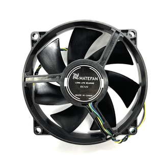 9225圆形CPU风扇12V孔距7.2CM小3P/小4P温控1155X散热775风扇9025