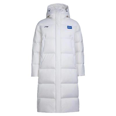 李宁羽绒服男女过膝保暖运动外套