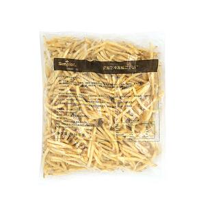 辛普劳麦加脆3/16冷冻超细薯2.04kg带皮油炸半成食品方便商用批发