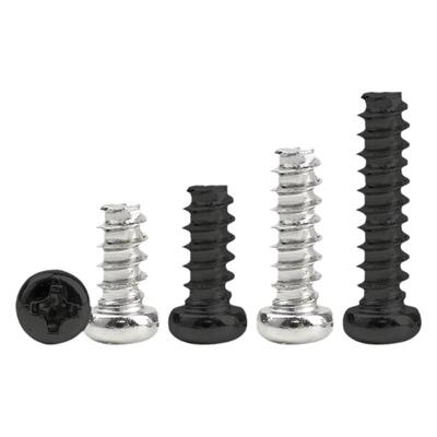 黑色黑色圆头十字自攻螺丝