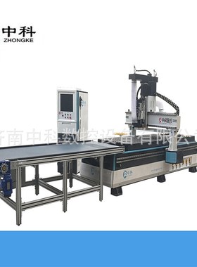 厂家现货数控加工加排钻包板式家具开料机 预交定金全自动开料机