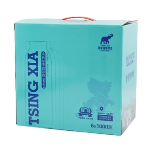 青象精酿啤酒皮尔森IPA高浓度啤酒1L*6瓶礼盒装整箱