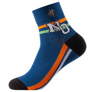 春秋季嘉德利保罗polo袜子男士中筒袜棉袜刺绣彩色运动袜男生潮袜