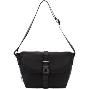 COMBACK新款潮流时尚百搭简约男休闲邮差包单肩斜挎包