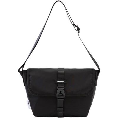 COMBACK新款潮流时尚百搭简约男休闲邮差包单肩斜挎包