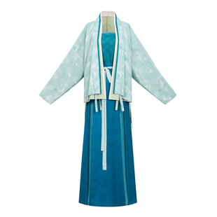 花朝记ｘ戏外南柯梦｜碧玉｜宋制汉服飞机袖对襟衫三裥裙传统日常