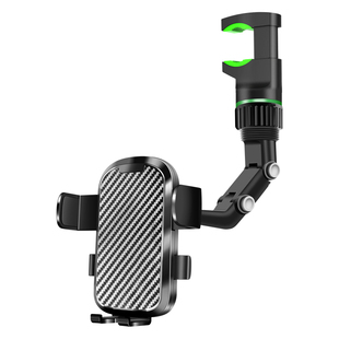 汽车后视镜车载手机支架2025新款多功能导航大货车内用固定支撑架