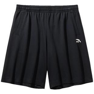 安踏快干短裤男士夏季新款宽松透气薄休闲男裤健身潮流运动五分裤