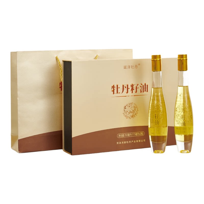 阖泽牡丹籽油一级牡丹油商务礼盒