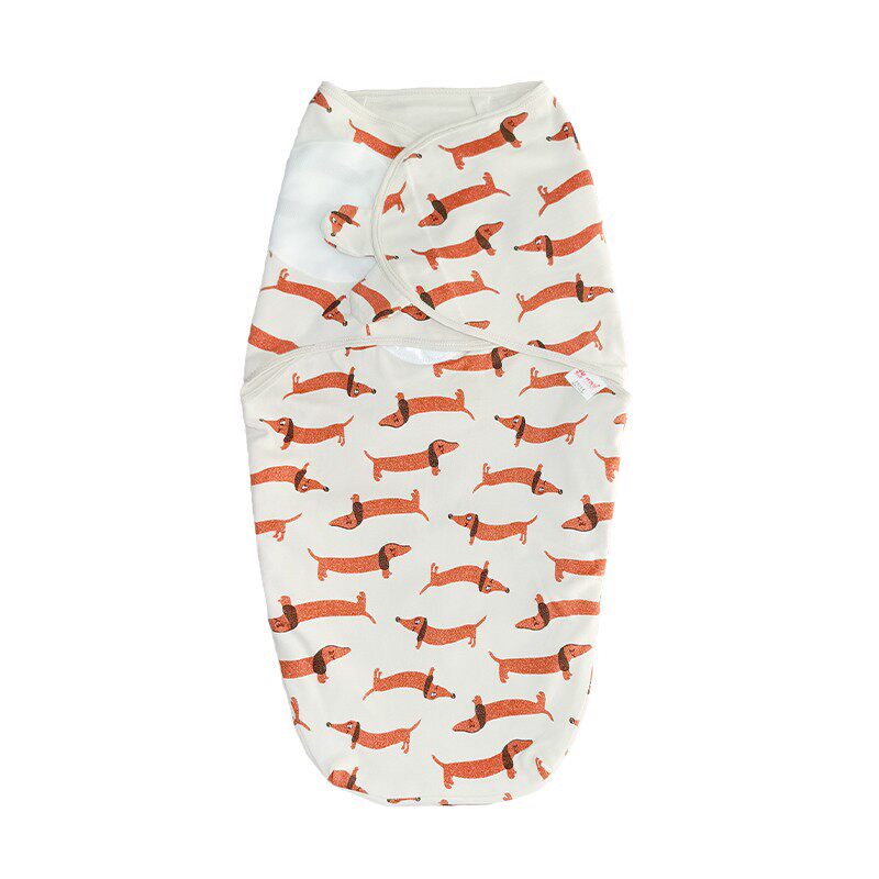 呼西贝新初生婴儿防惊跳睡袋纱布小孩防惊吓棉襁褓包被宝宝抱被