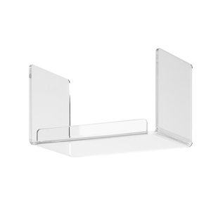 懒角落卫生间镜柜内收纳盒化妆品亚克力桌面浴室柜面膜分层隔板架